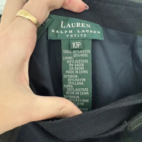 Vintage Lauren Ralph Lauren Wrap Skirt - Picture 3 of 5
